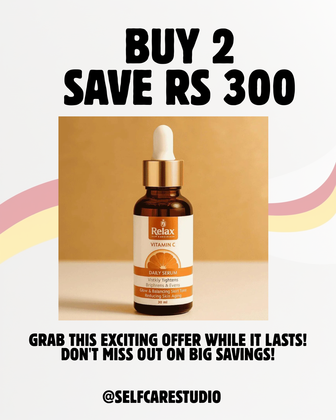 Vitamin C Daily Face Serum – Brightening, Anti-Aging & Hydrating Formula For Healthy Radiant Skin (30ml)