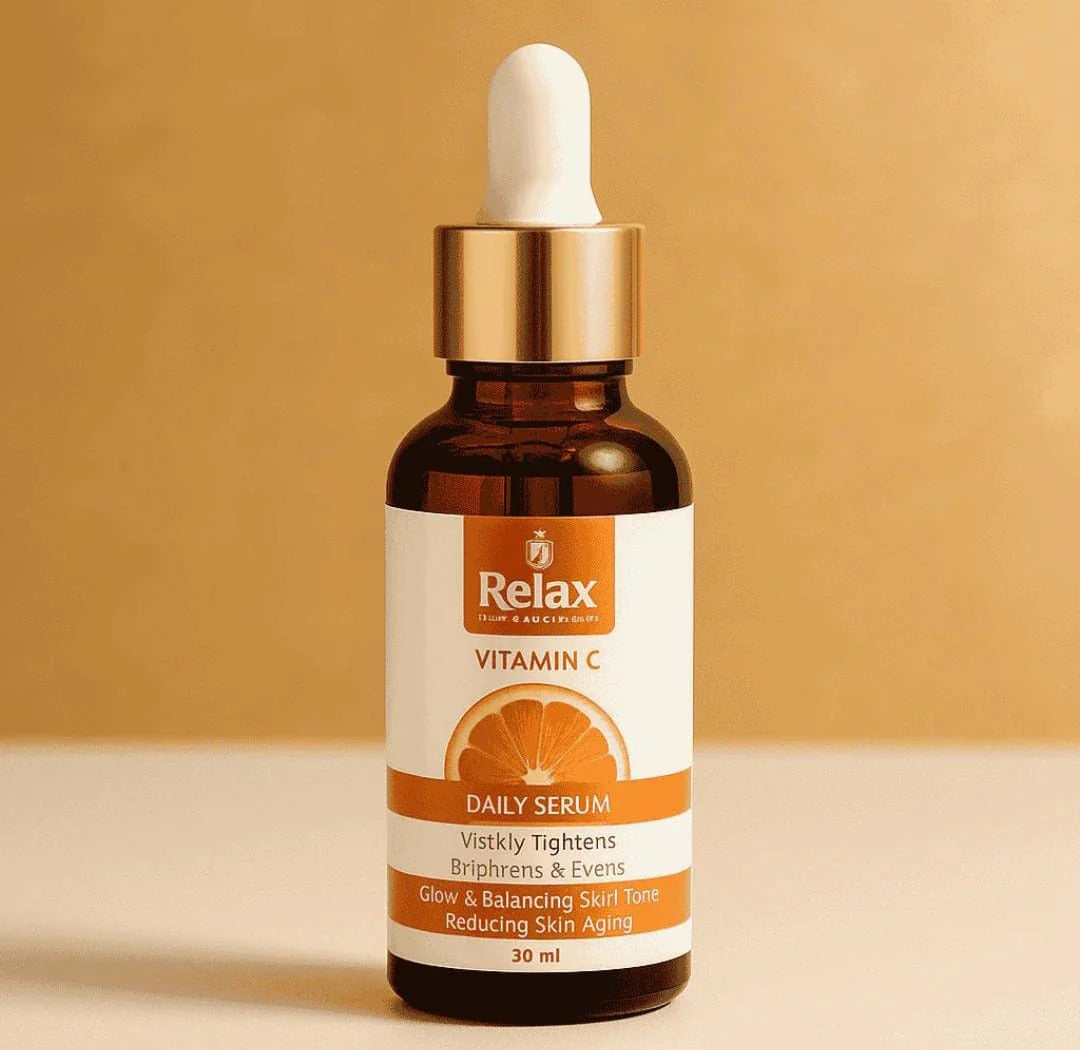 Vitamin C Daily Face Serum – Brightening, Anti-Aging & Hydrating Formula For Healthy Radiant Skin (30ml)