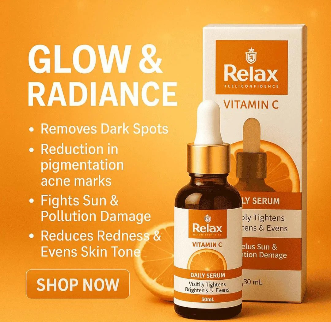 Vitamin C Daily Face Serum – Brightening, Anti-Aging & Hydrating Formula For Healthy Radiant Skin (30ml)