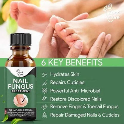 Fast Nail Fungus Treatment Serum – Nail Repair Essence for Finger & Toenail Care (All-Natural Formula)