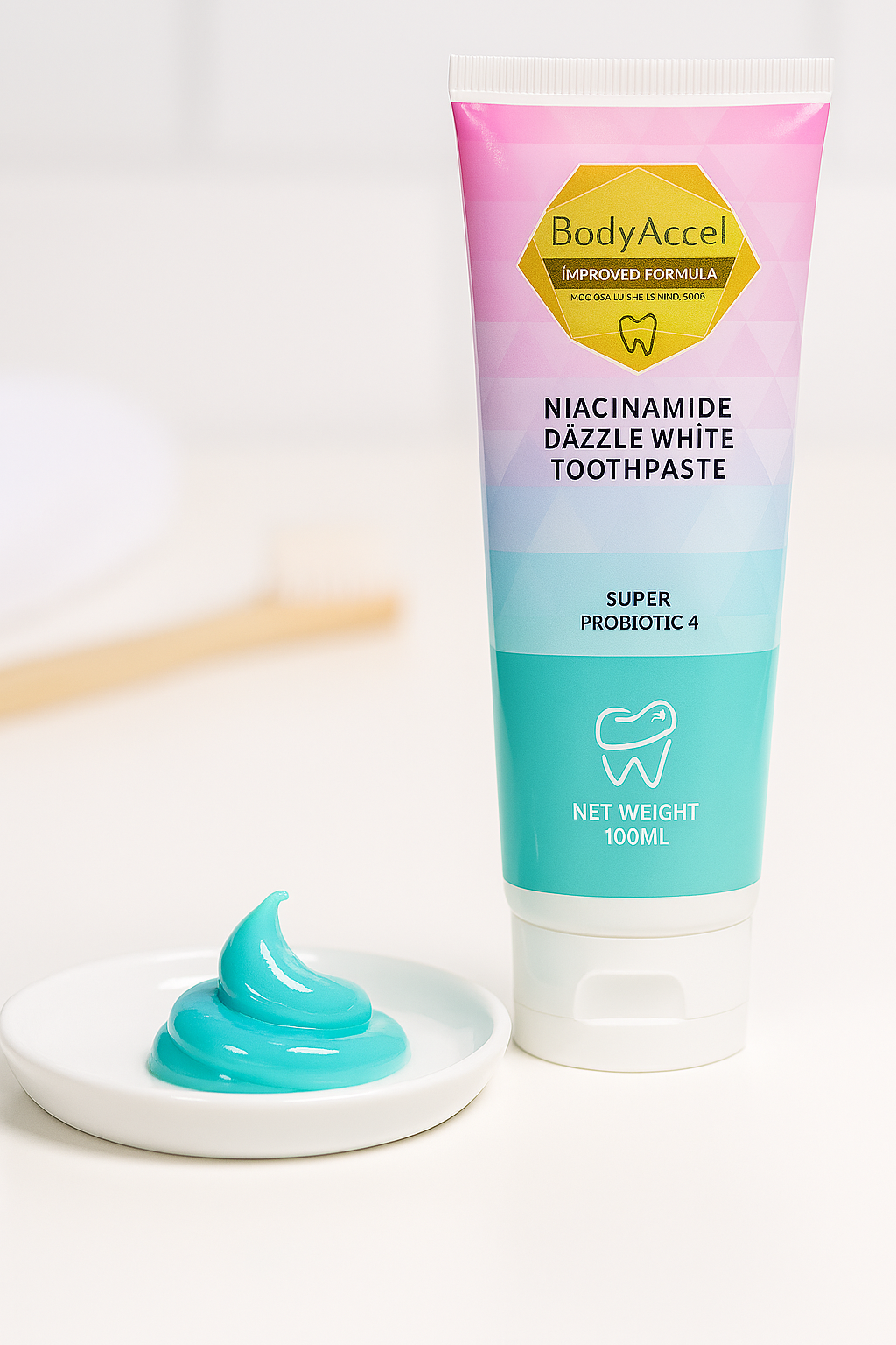 GlowSmile Niacinamide Brightening Toothpaste