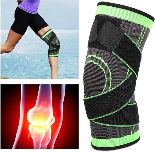 FlexiKnee Support – Adjustable Strap Knee Brace for Running, Sports & Pain Relief